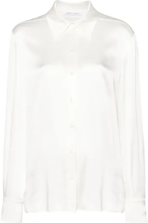 Alberta Ferretti Camisa con cuello de pico