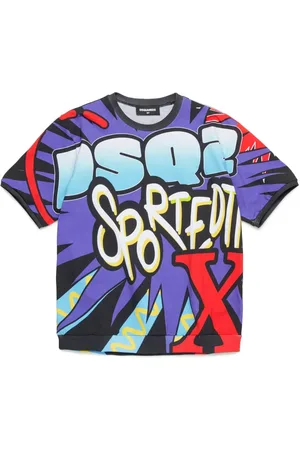 Dsquared2 Playera con estampado gráfico