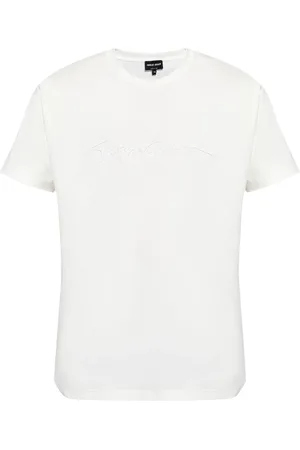 Giorgio Armani Playera con logo bordado