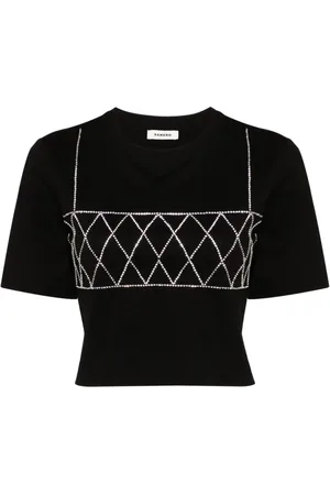 Sandro Playera con detalles de strass