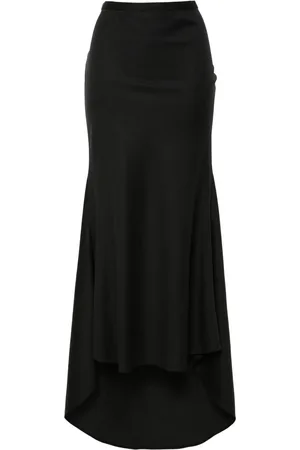 Serafini Falda midi con diseño acampanado y cintura baja