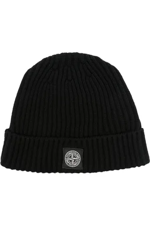 Stone Island Gorro tejido de canalé