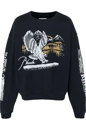 Rhude Sudadera con estampado gráfico