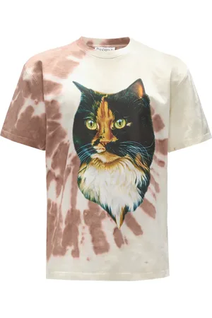 J.W.Anderson Playera con estampado tie-dye