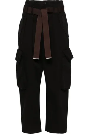Pinko Pantalones cargo con diseño capri
