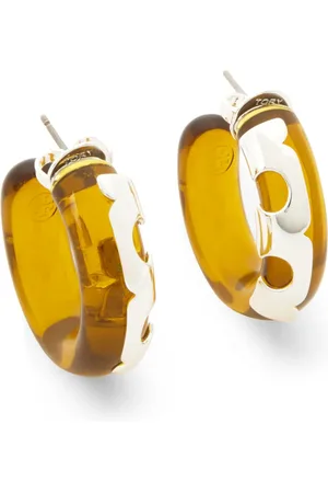 Tory Burch Arracadas con resina
