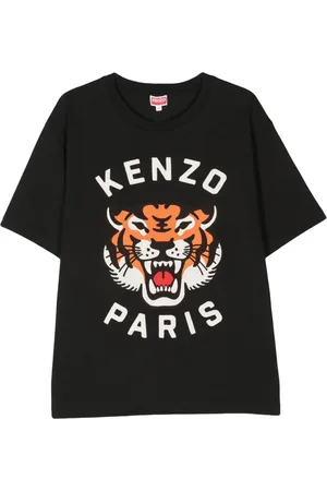 Kenzo Playera con motivo Tiger