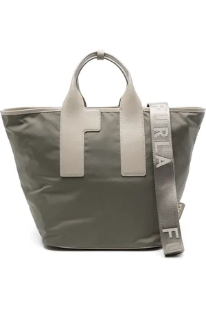 Furla Tote con logo en las asas