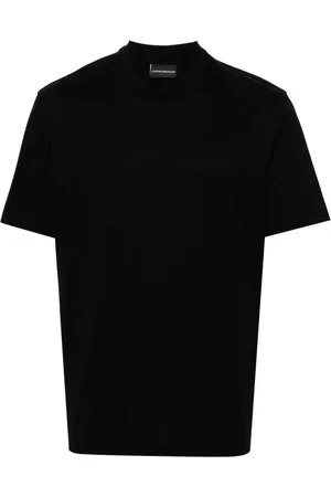 Emporio Armani Playera con logo en relieve