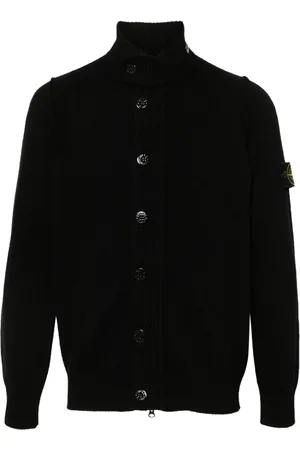 Stone Island Cárdigan con distintivo Compass