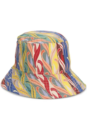 Etro Gorro de pescador con ondas estampadas