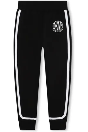 DKNY Pants Milano con parche del logo