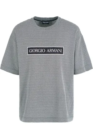 Giorgio Armani Playera con motivo de espiga