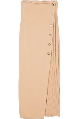 AERON Falda tejida Nougat