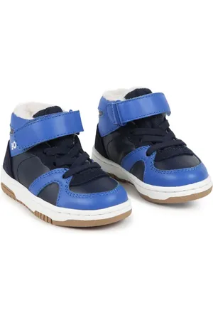 HUGO BOSS Tenis altos con diseño color block
