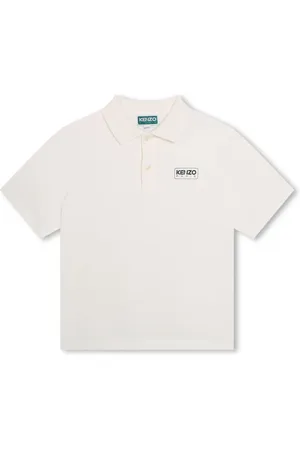 Kenzo Playera tipo polo con logo estampado