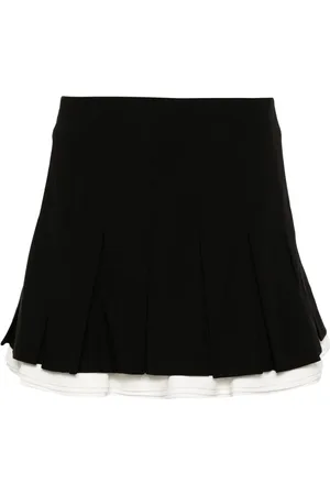 Maje Skorts con diseño plisado