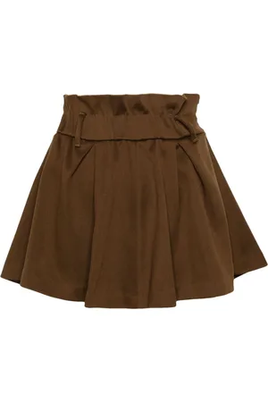 FORTE FORTE Falda corta con diseño acampanado