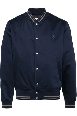 Maison Kitsuné Chamarra bomber con parche Fox Head