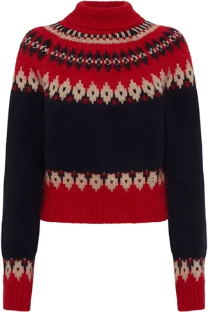 Dsquared2 Suéter de tejido Fair Isle