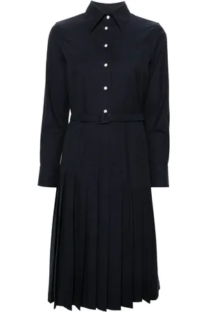 Thom Browne Vestido camisero midi