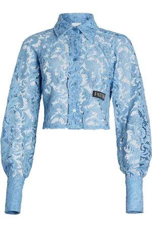 Patou Camisa corta con encaje