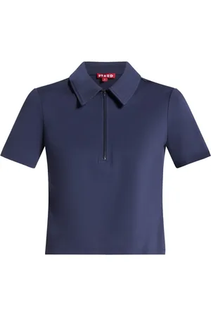 Staud Playera tipo polo Lonnie