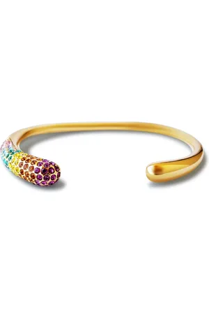 Hzmer Jewelry Brazalete con detalles de strass