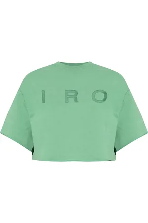 IRO Playera corta con logo estampado
