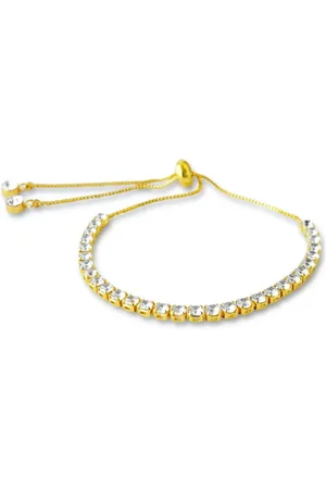 Hzmer Jewelry Pulsera con detalles de cristal