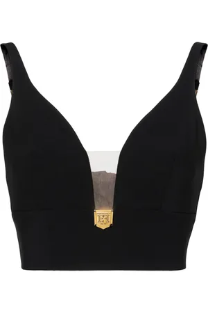 Elisabetta Franchi Bralette con cuello en V
