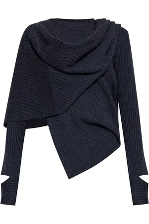 Helmut Lang Suéter drapeado