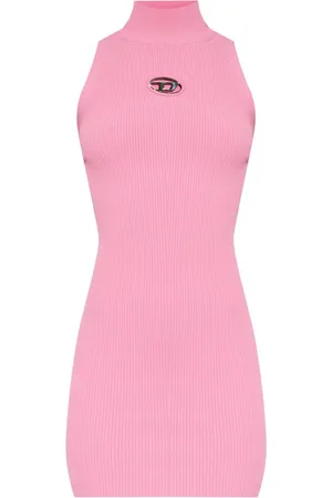 Diesel Vestido M-Onervax con cuello falso
