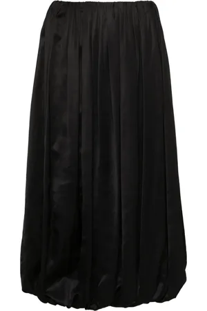 Maison Margiela Vestido corto con pliegues