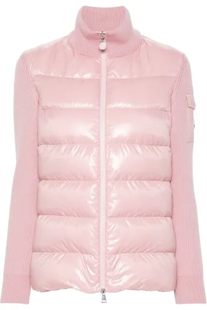 Moncler Chamarra con paneles y cierre