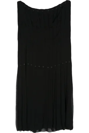Prada Vestido corto de georgette 2000