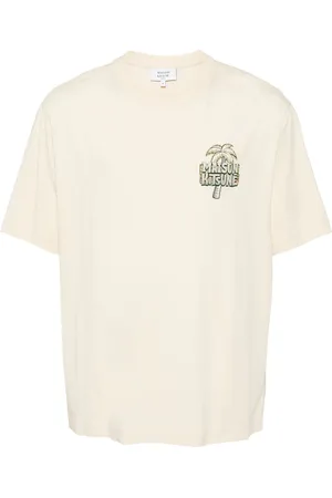 Maison Kitsuné Playera con estampado gráfico