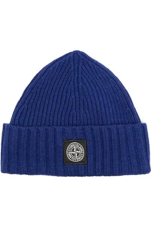 Stone Island Gorro con parche Compass