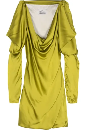 Vivienne Westwood Vestido corto con efecto satinado 2010