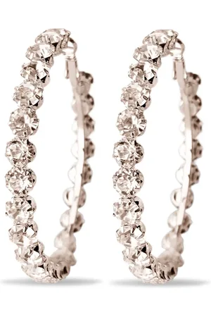 Hzmer Jewelry Arracadas con detalles de strass
