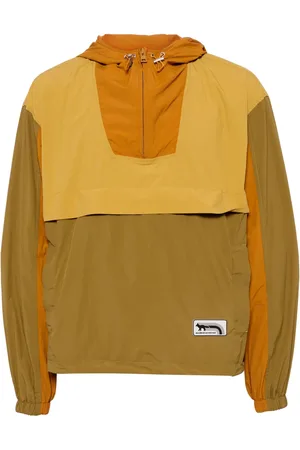 Maison Kitsuné Chamarra ligera con diseño color block