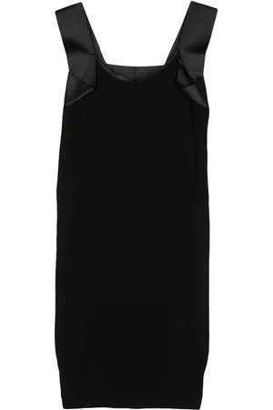 Vivienne Westwood Vestido midi tejido con cuello redondo 2017-2018