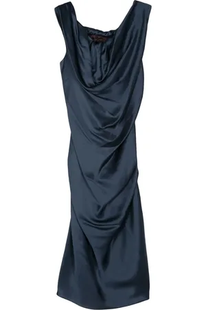 Vivienne Westwood Vestido midi con diseño drapeado 2010