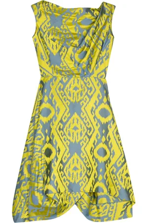 Vivienne Westwood Vestido midi con motivo en jacquard 2014