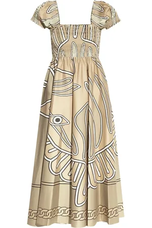 Tory Burch Vestido con estampado abstracto
