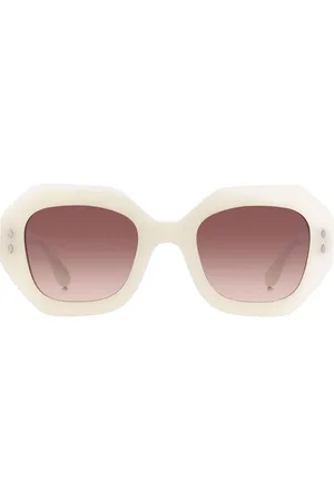 Isabel Marant Lentes de sol con armazón geométrica