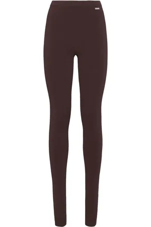 Salvatore Ferragamo Leggins con placa del logo