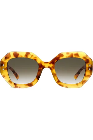 Isabel Marant Lentes de sol con armazón geométrica