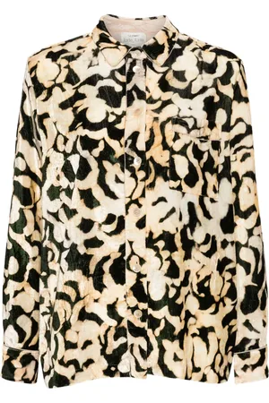 FORTE FORTE Camisa con estampado abstracto