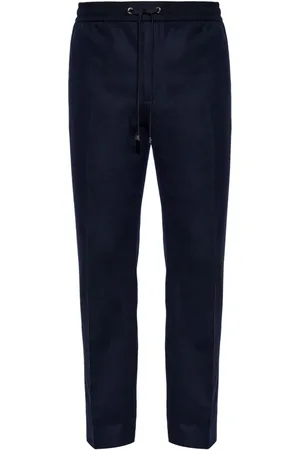 Moncler Pants con parche del logo y cordones en la pretina